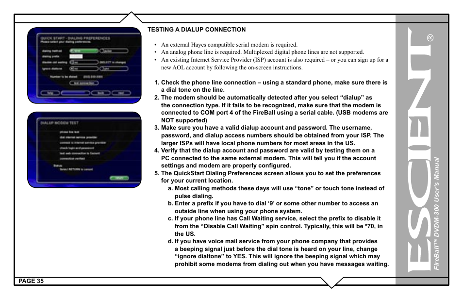 Escient DVDM-300 User Manual | Page 35 / 130