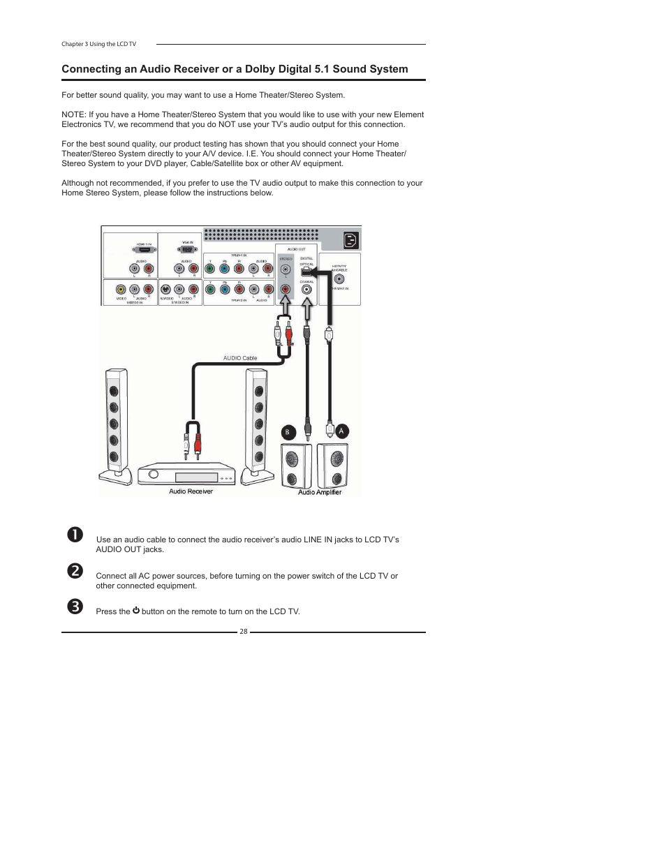 Element Electronics FLX-3210 User Manual | Page 30 / 49