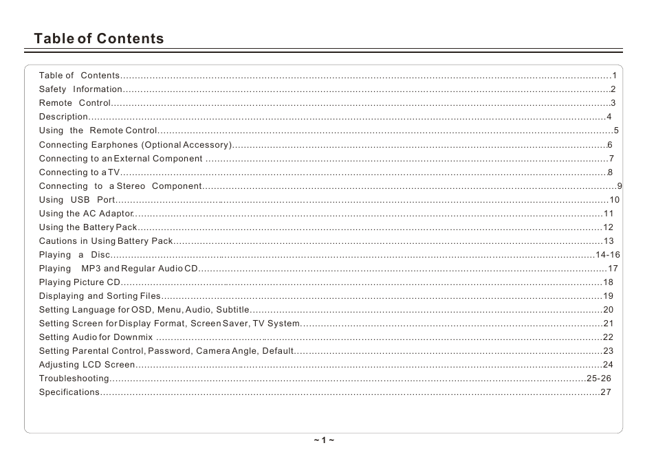 Element Electronics ELE E850PD User Manual | Page 3 / 32