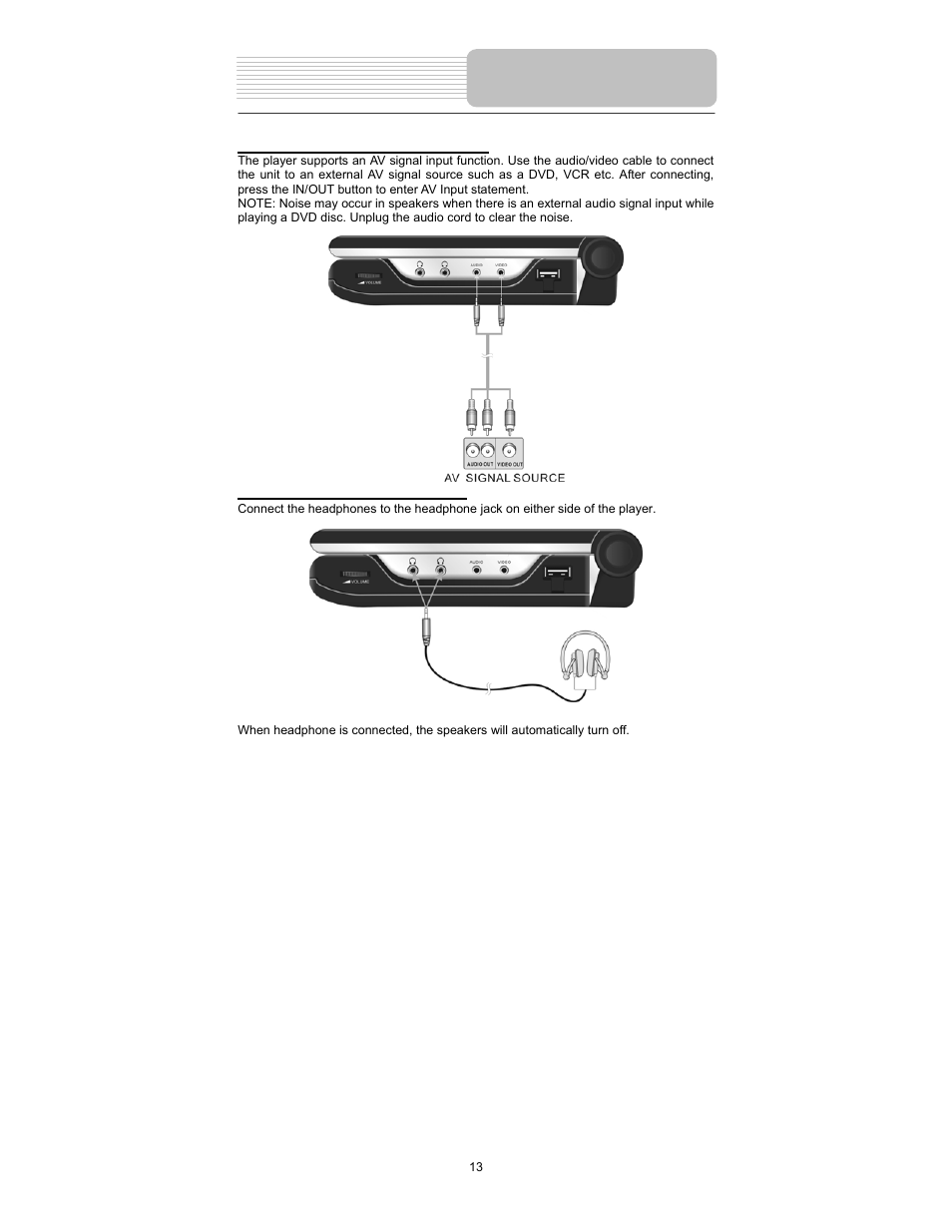 System connections | Element Electronics PDZ-081E User Manual | Page 13 / 34