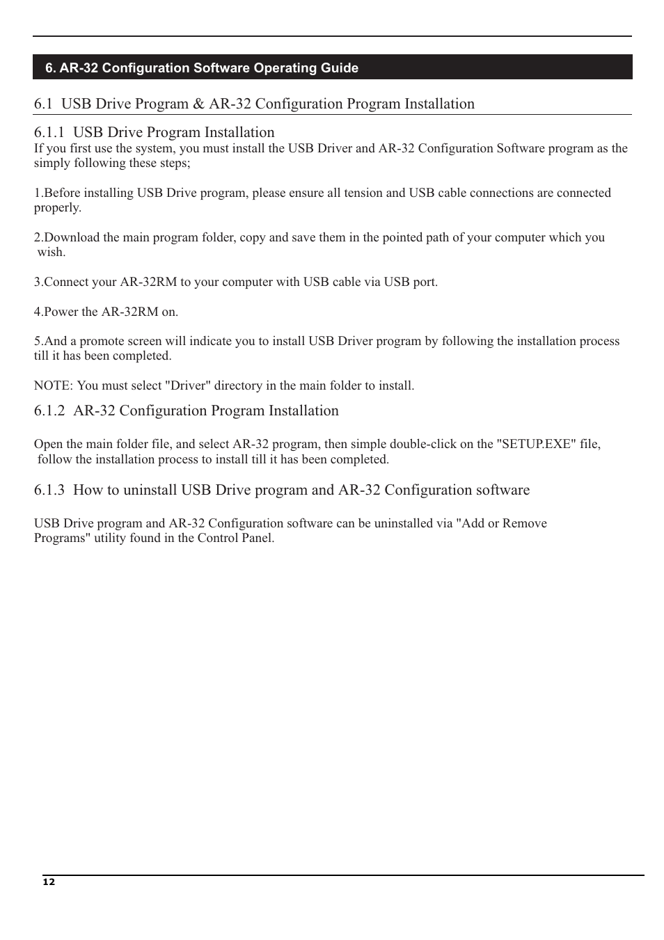 Elation Professional Architectural Show System AR-32RM User Manual | Page 12 / 34