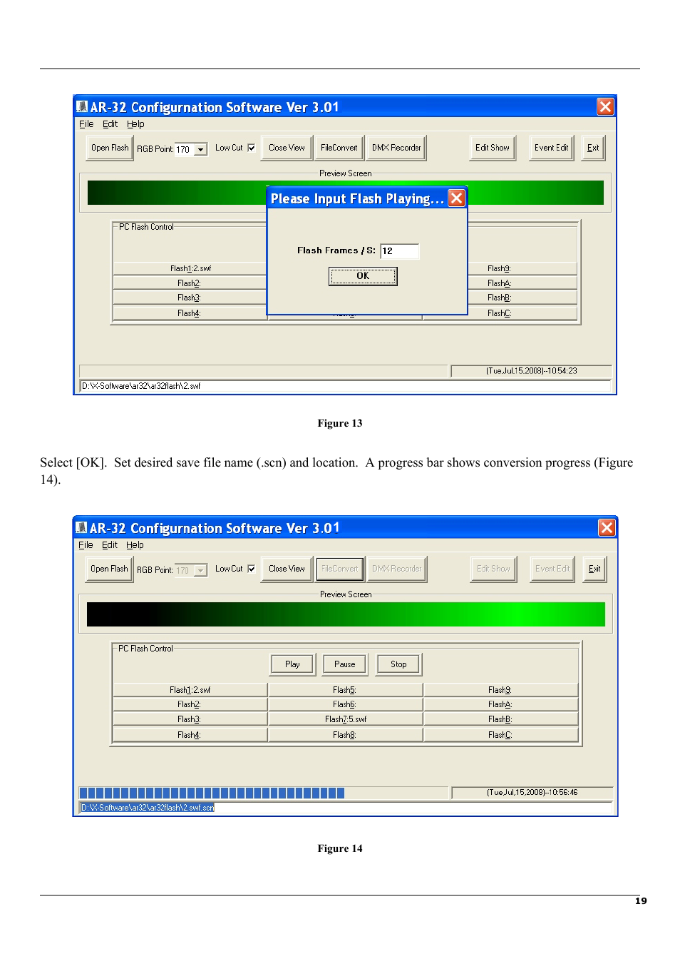 Elation Professional Architectural Show System AR-32RM User Manual | Page 19 / 34