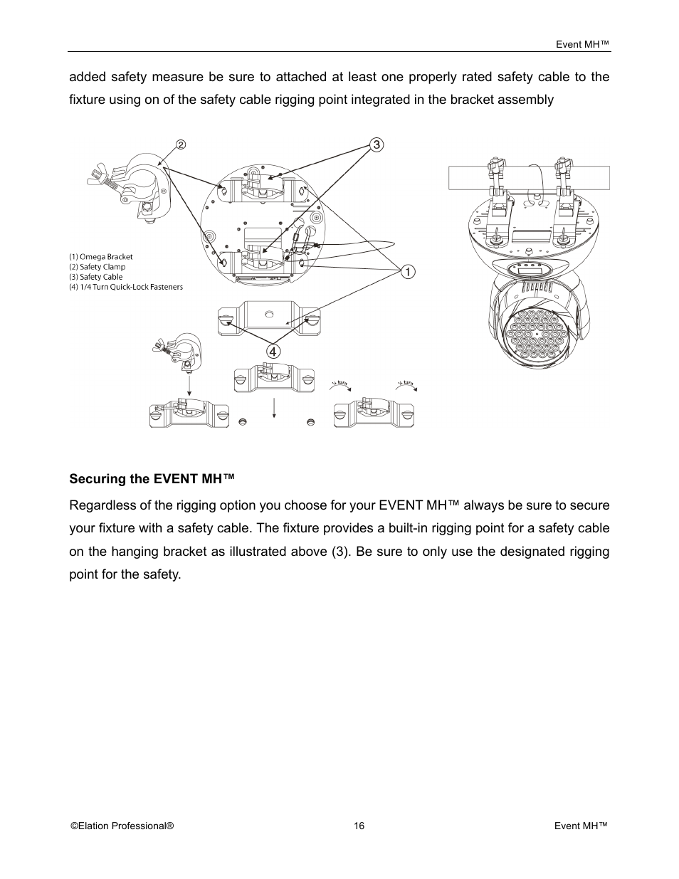 Elation Professional Event MH User Manual | Page 16 / 60