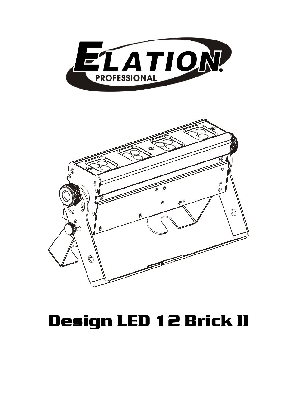 Elation Professional LED 12 Brick II User Manual | 32 pages