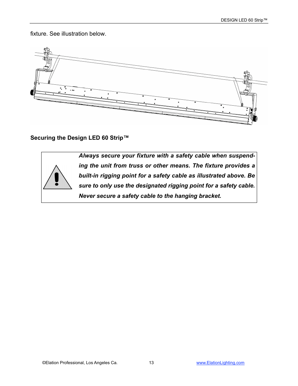 Elation Professional LED 60 User Manual | Page 14 / 34