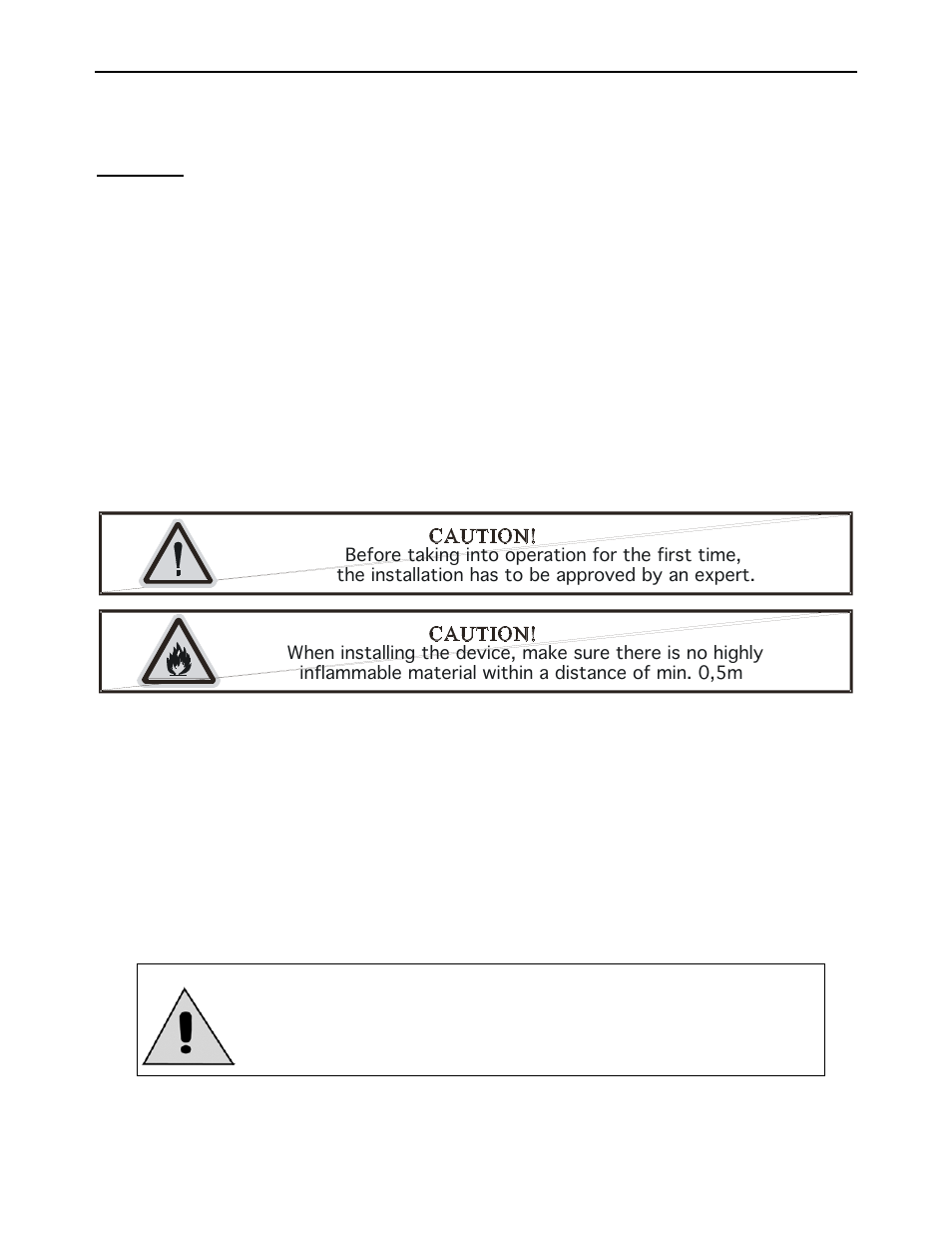 Mounting and installation | Elation Professional 575E User Manual | Page 13 / 54