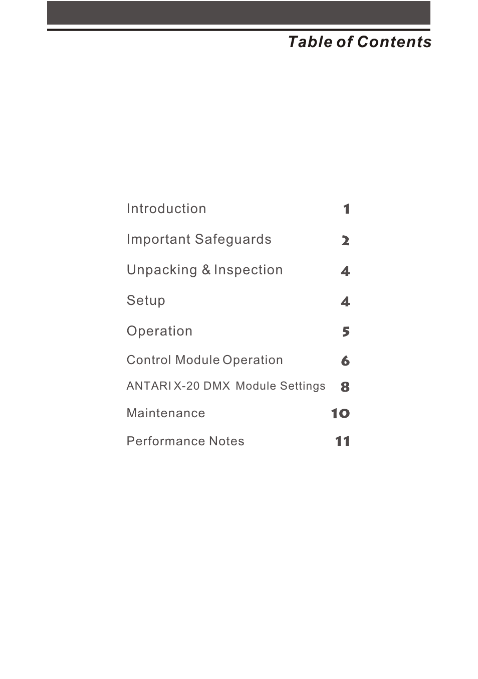 Elation Professional X-Fogger User Manual | Page 2 / 15