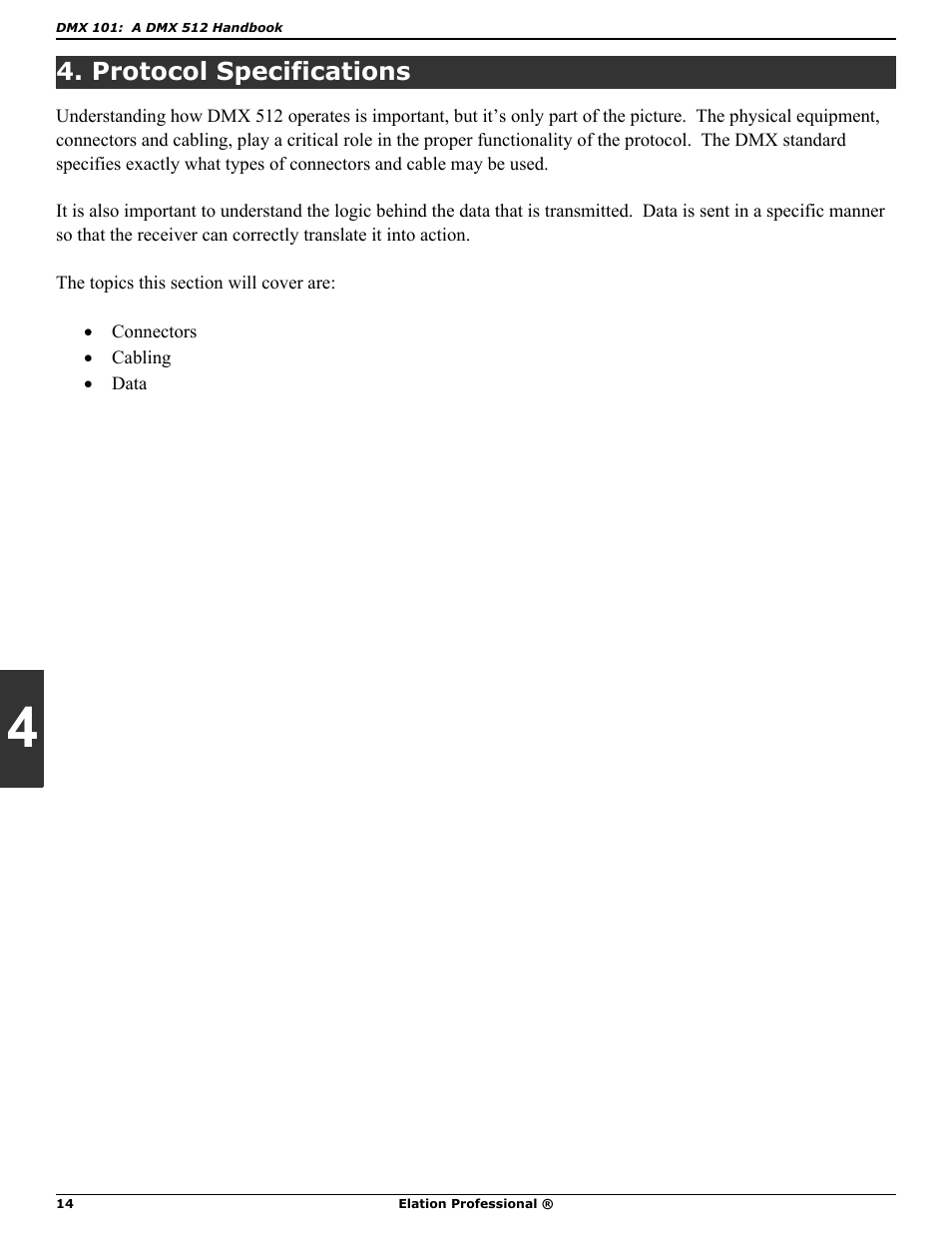 Elation Professional DMX 101 User Manual | Page 14 / 24