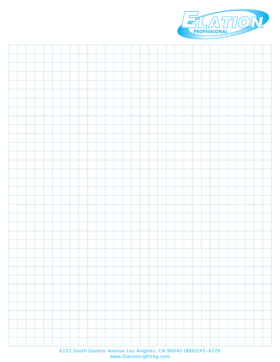 Elation Professional Evled Media Screen Series User Manual | Page 6 / 6