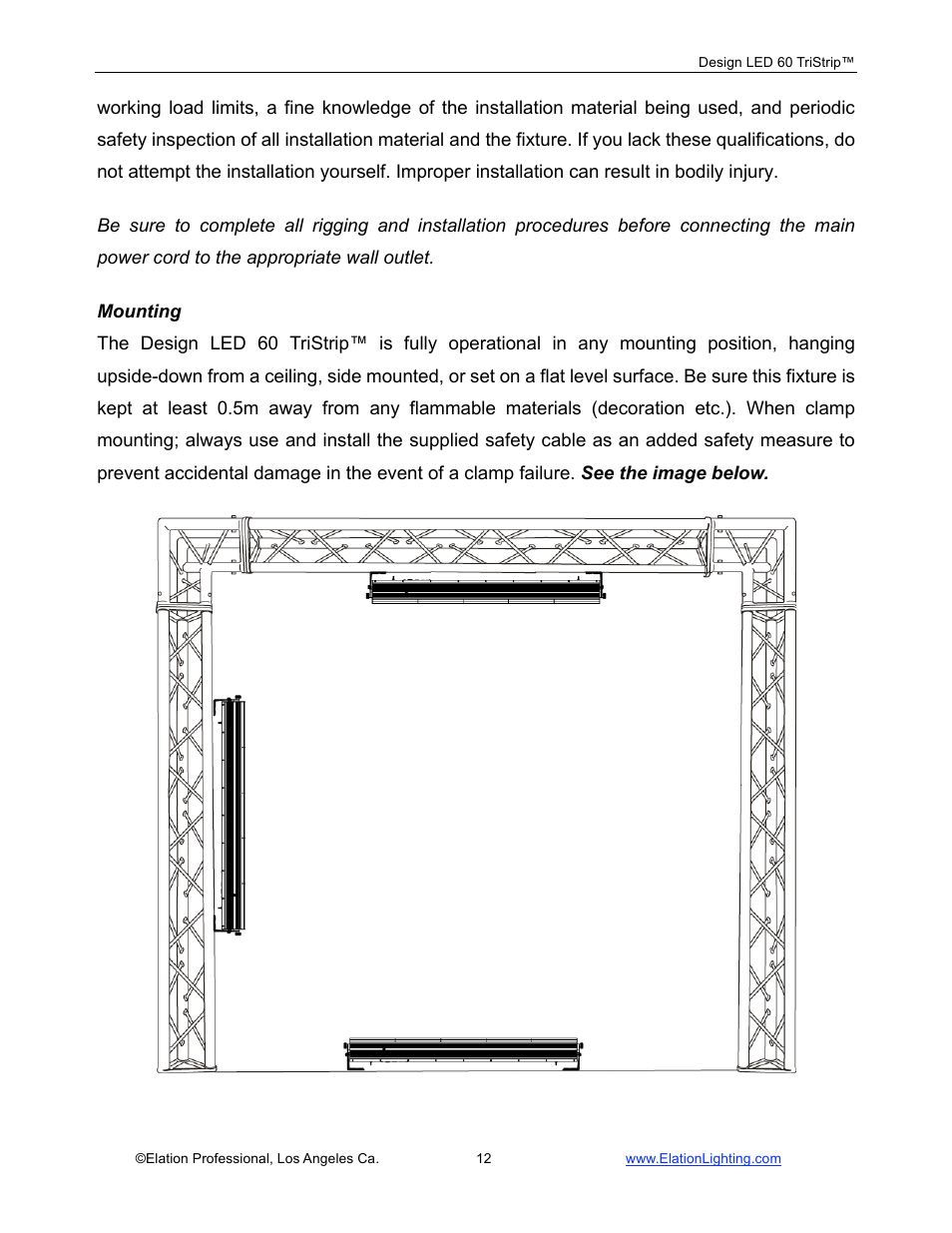 Elation Professional Design 60 Tri User Manual | Page 13 / 44