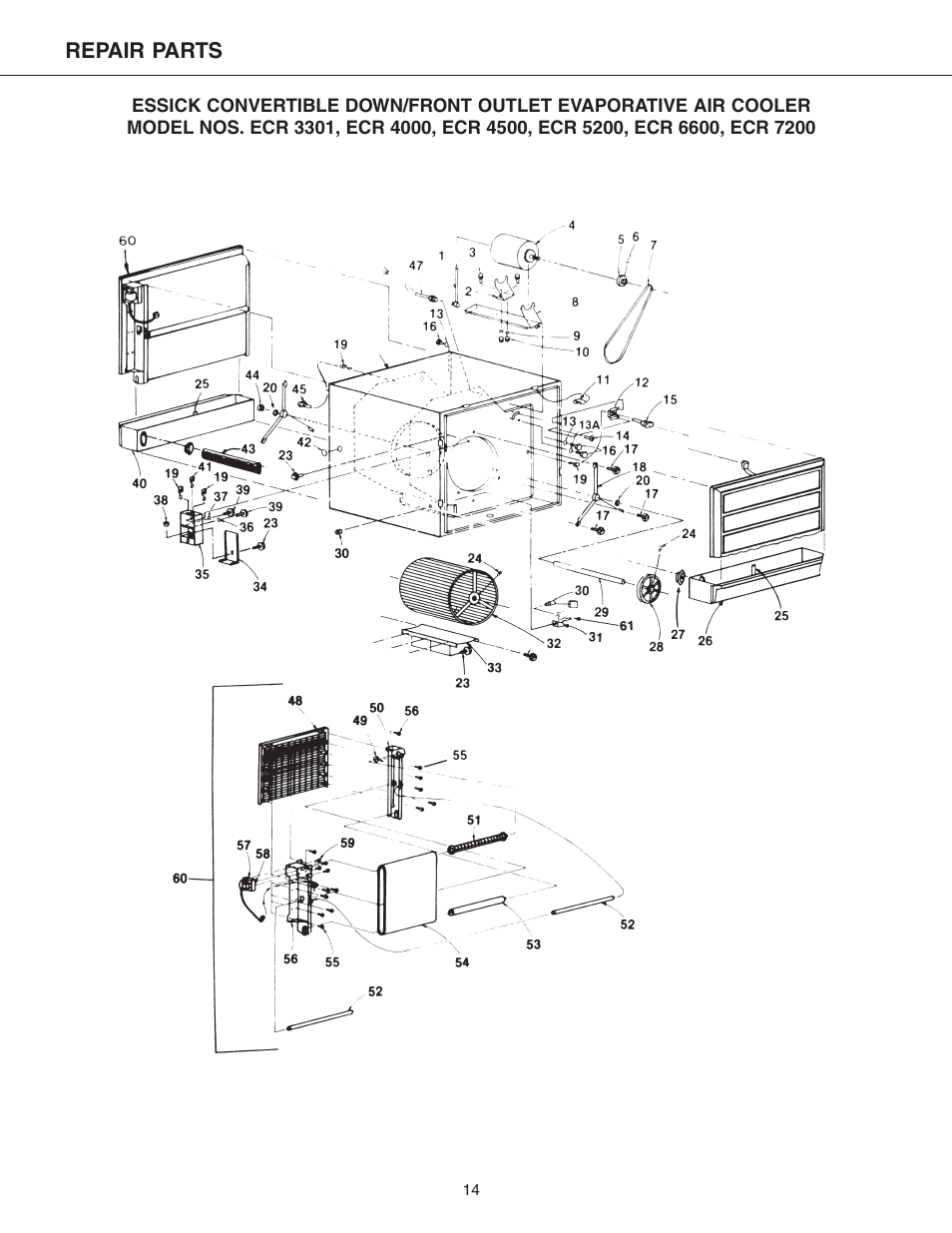 Essick Air ECR 7200 User Manual | Page 14 / 16