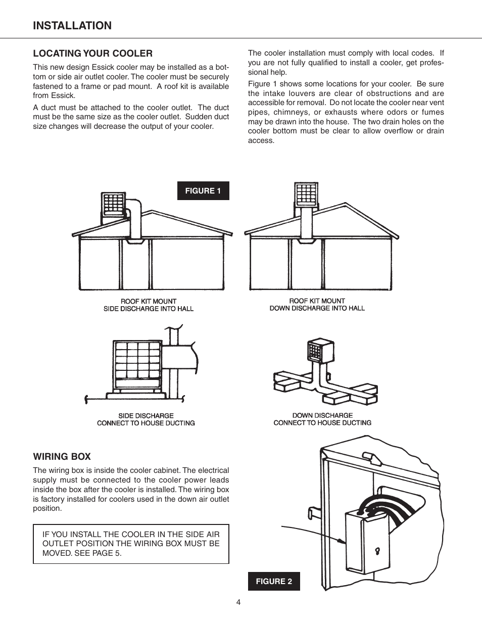 Installation | Essick Air ECR 7200 User Manual | Page 4 / 16