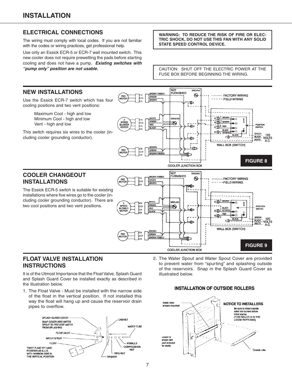 Installation | Essick Air ECR 7200 User Manual | Page 7 / 16