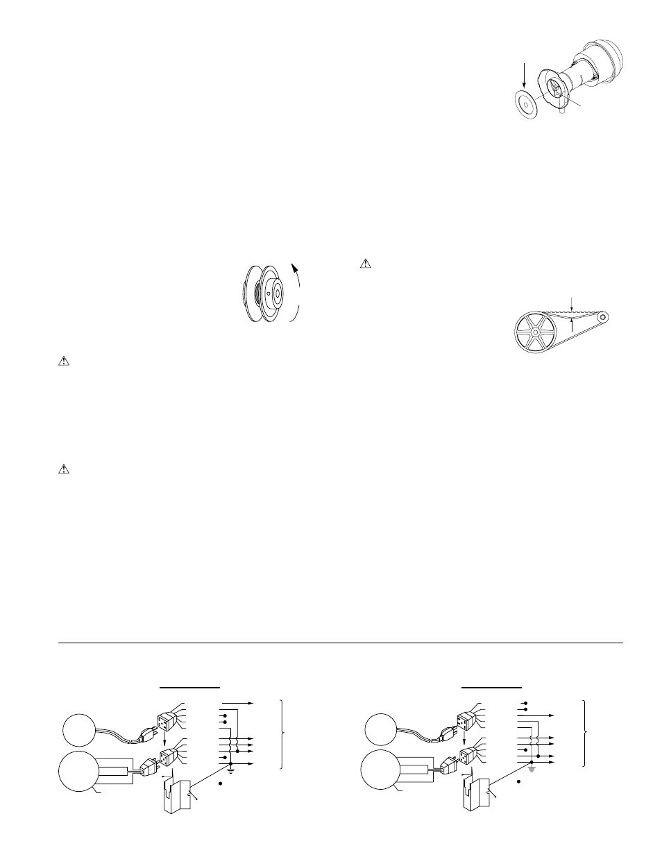 Mantenimiento, Esquemas del cableado, Preparar la unidad para el invierno | Puesta en marcha en la primavera, Precaución, Advertencia | Essick Air N48D User Manual | Page 11 / 12