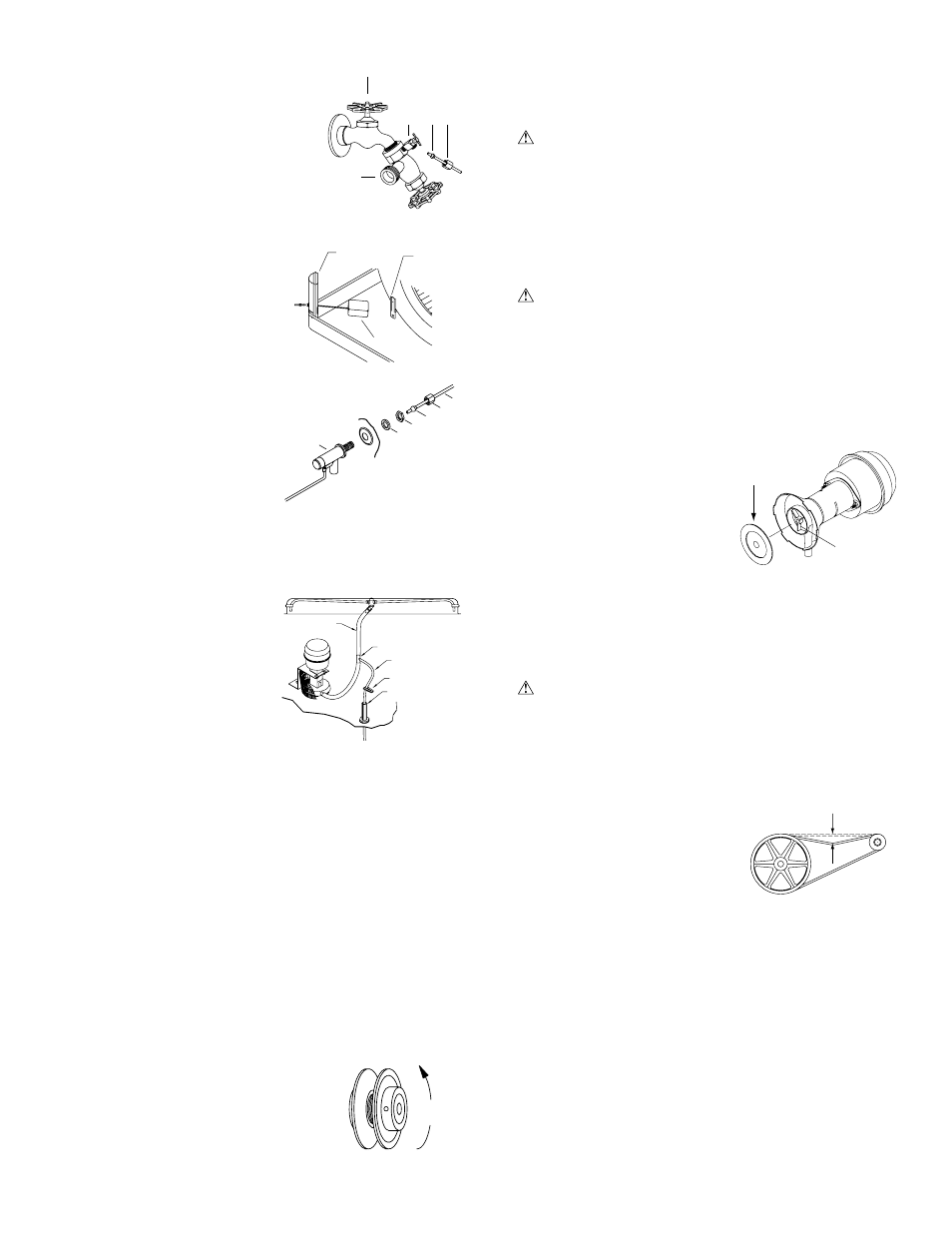 Maintenance, Spring start-up, Winter shut down | Amperage draw and belt tension, Bleed-off | Essick Air N48D User Manual | Page 3 / 12