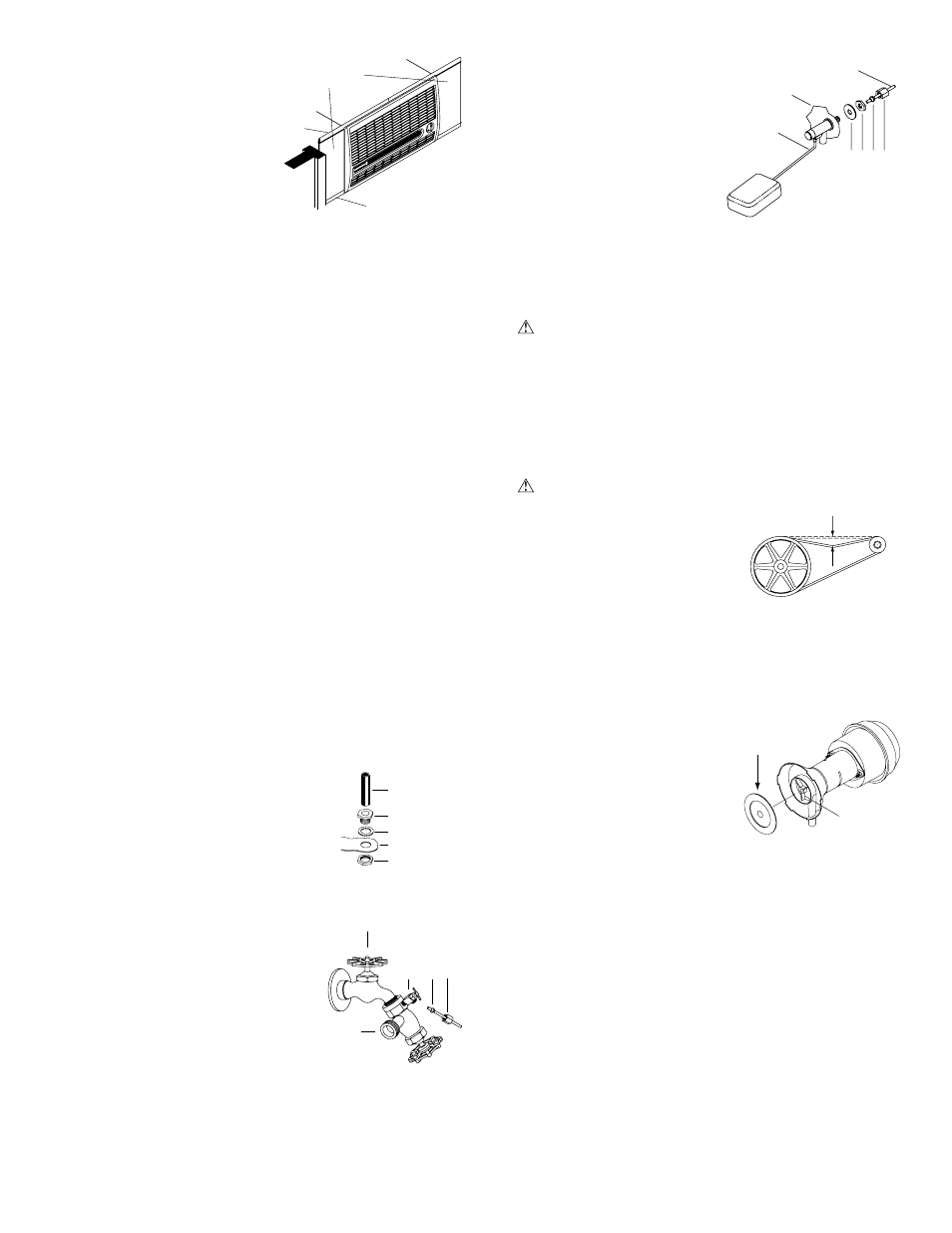 Maintenance, Spring start-up, Winter shut down | Connecting water | Essick Air WC46 User Manual | Page 3 / 12