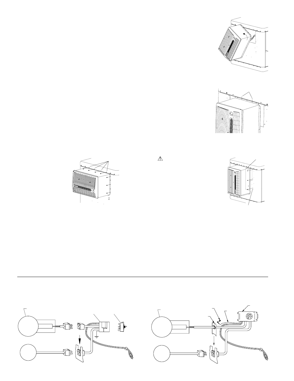 Vertical duct conversion, Wiring diagrams, Manual control remote control | Essick Air WC46 User Manual | Page 4 / 12