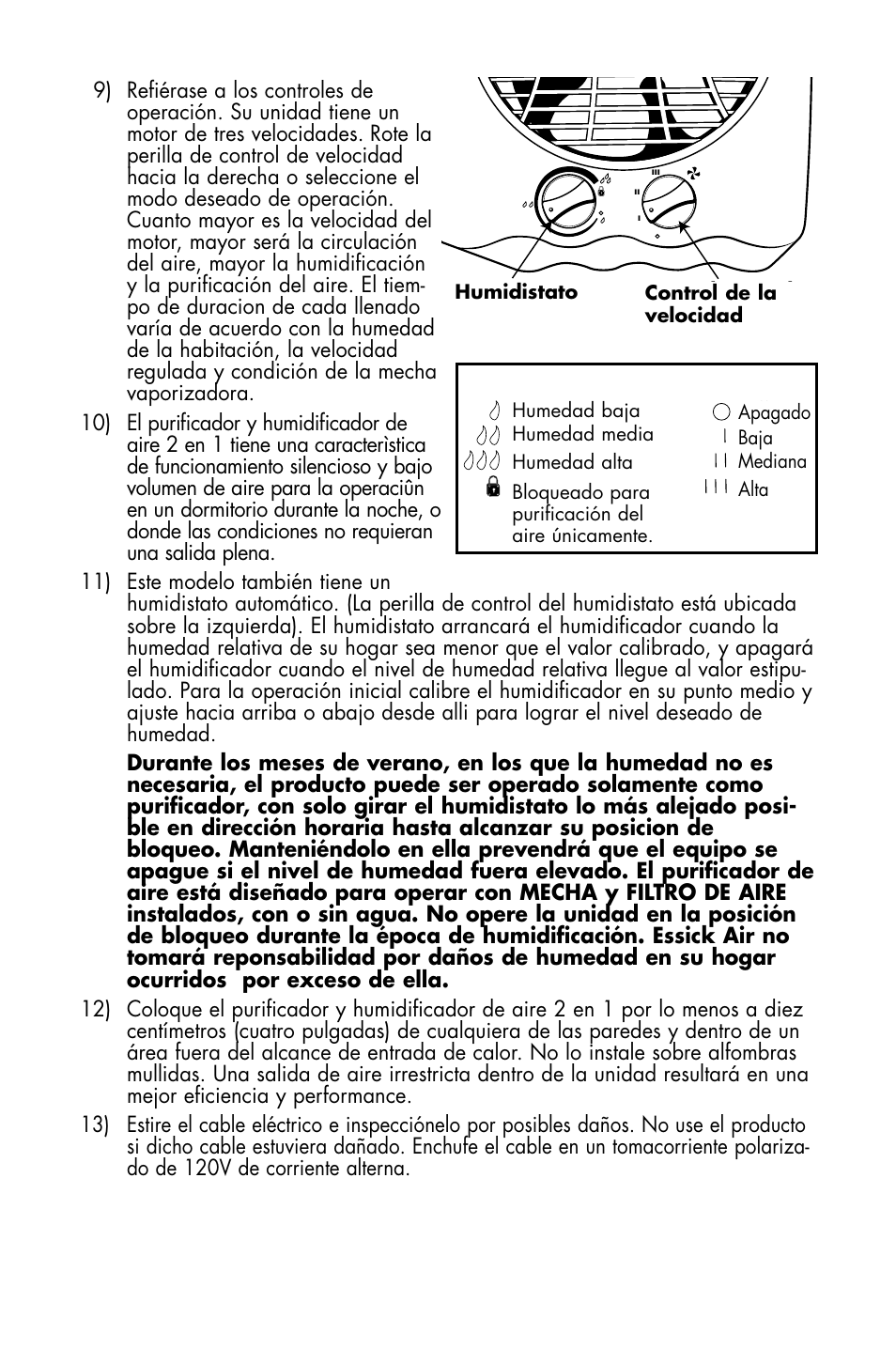 Essick Air DP3 200 User Manual | Page 25 / 52