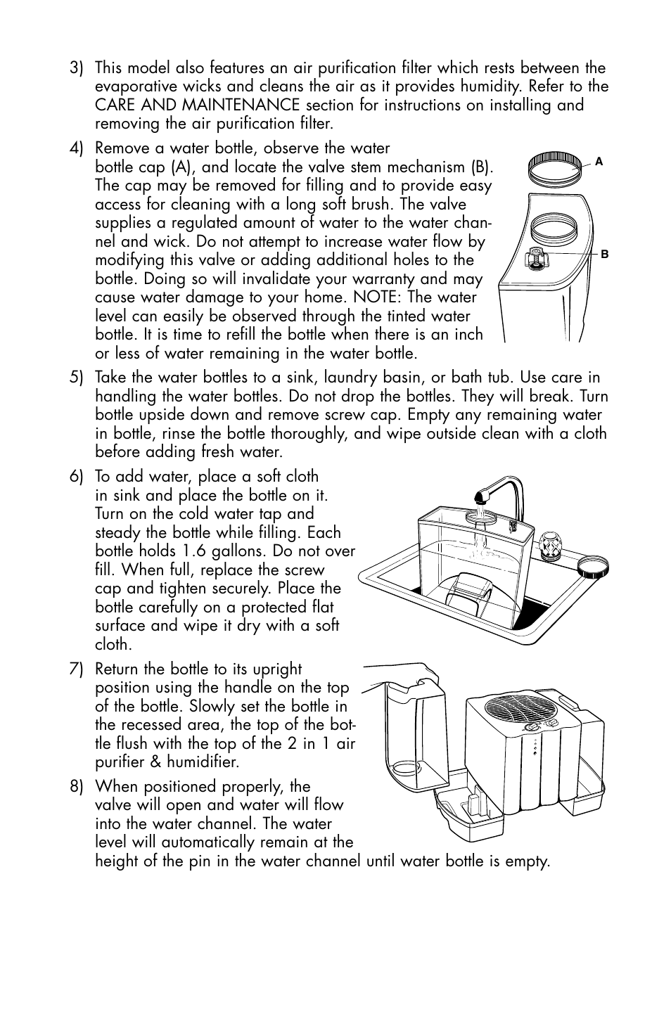 Essick Air DP3 200 User Manual | Page 6 / 52