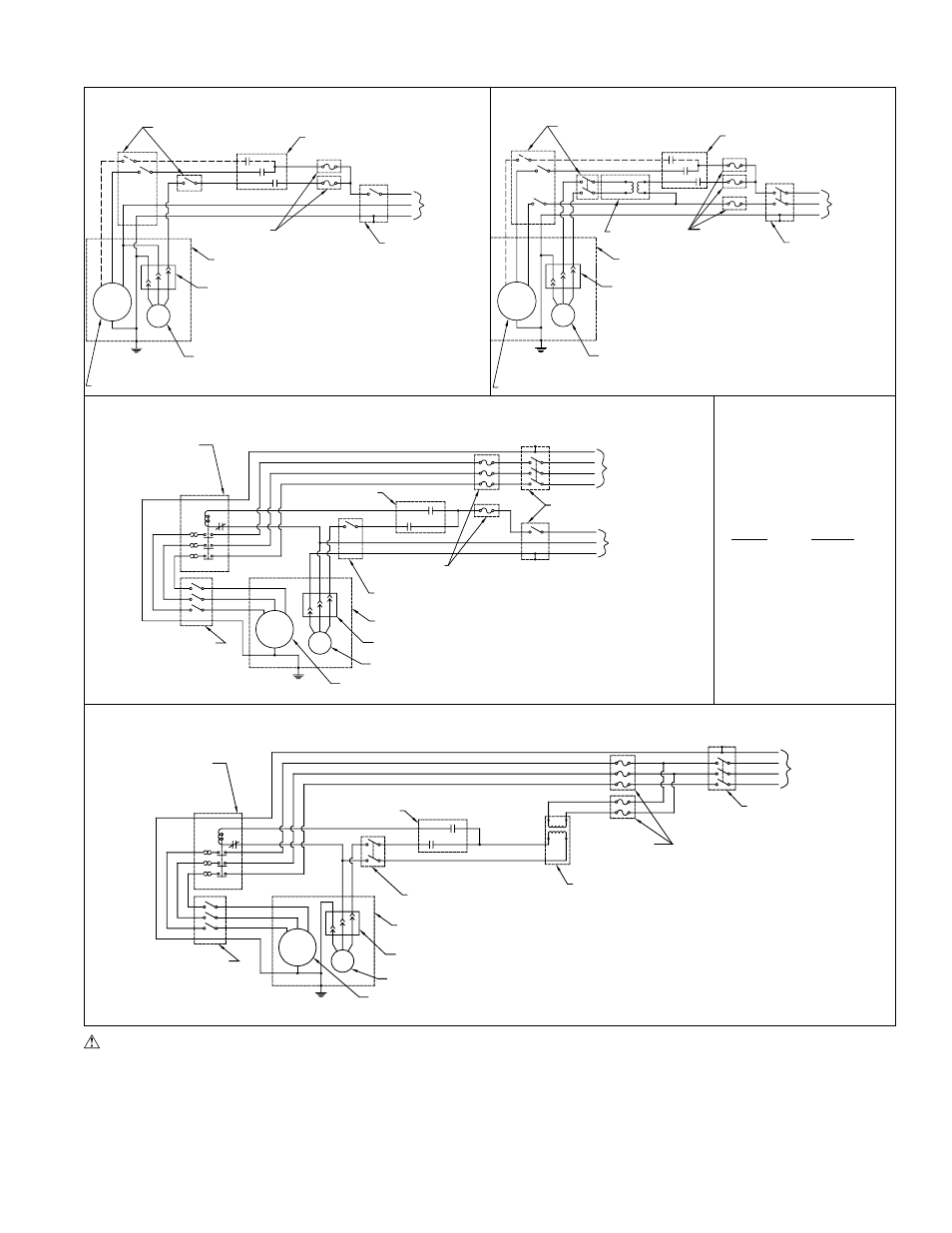 Esquemas típicas del cableado eléctrico, Advertencia | Essick Air 10 DD User Manual | Page 15 / 16