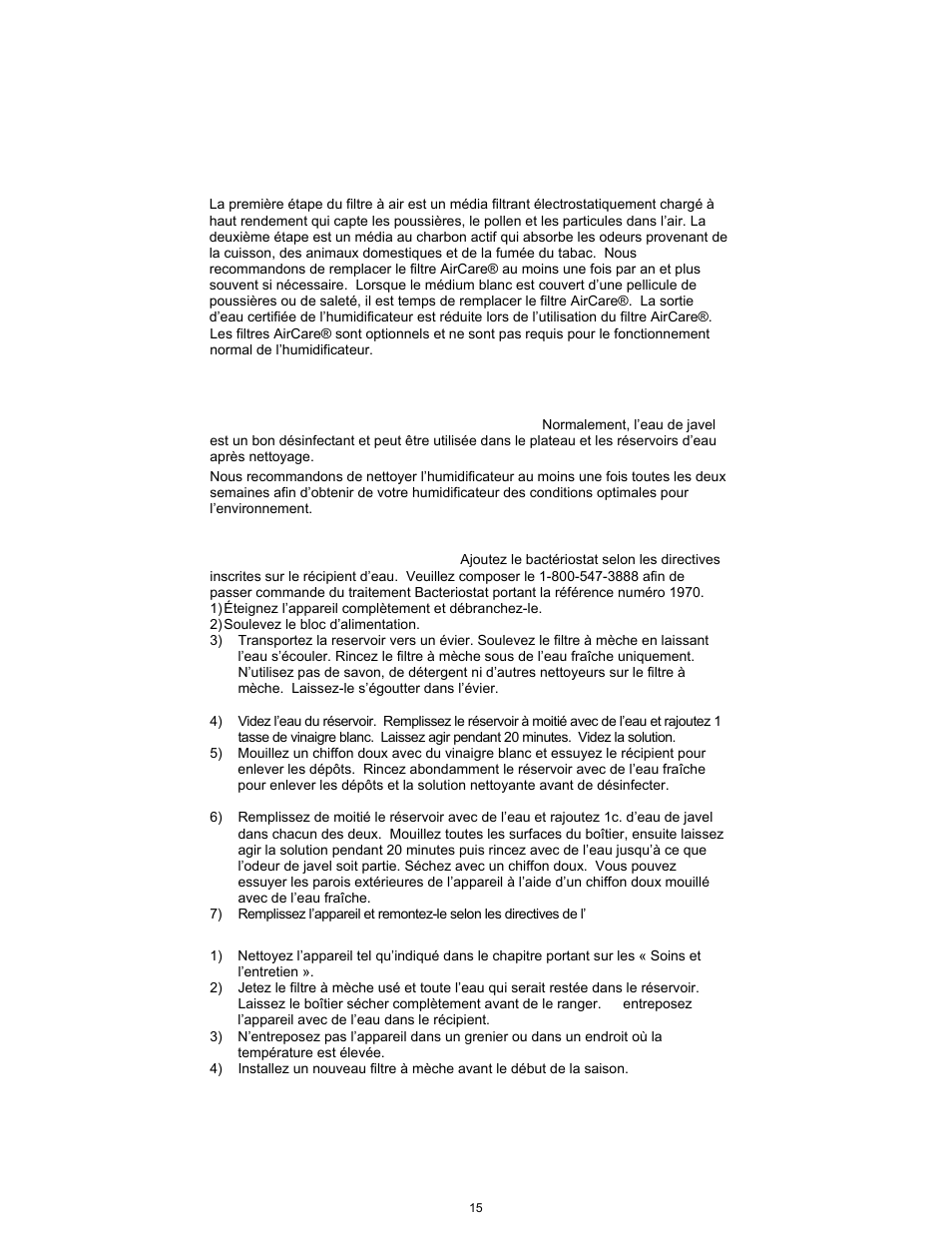 Essick Air ED11 910 User Manual | Page 15 / 24