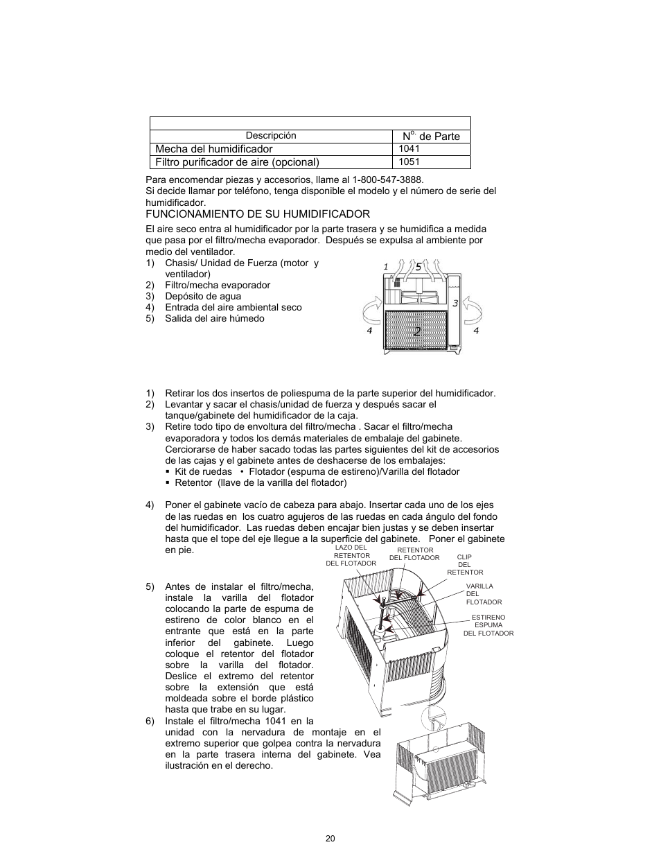 Essick Air ED11 910 User Manual | Page 20 / 24