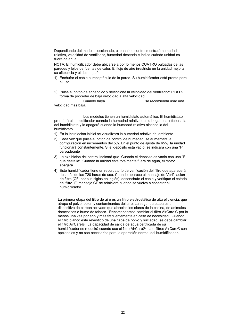 Essick Air ED11 910 User Manual | Page 22 / 24