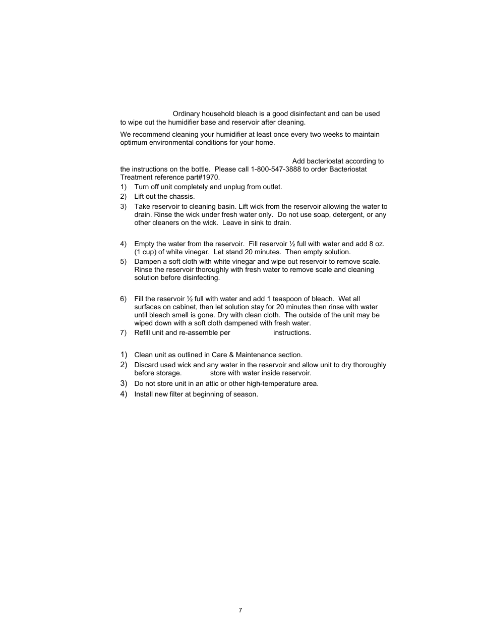 Essick Air ED11 910 User Manual | Page 7 / 24