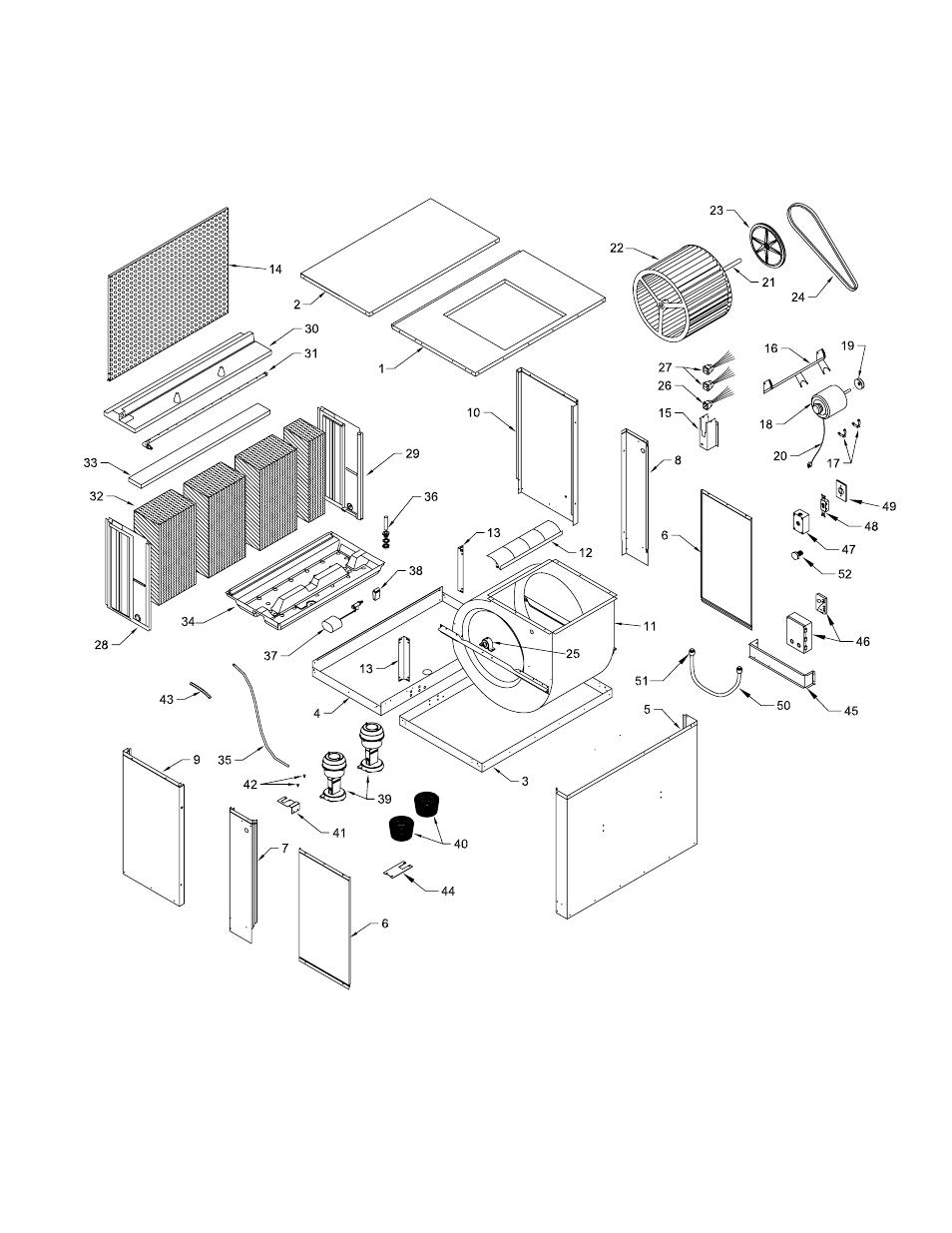 Replacement parts / piezas de repuesto | Essick Air AS1C5112 User Manual | Page 11 / 16