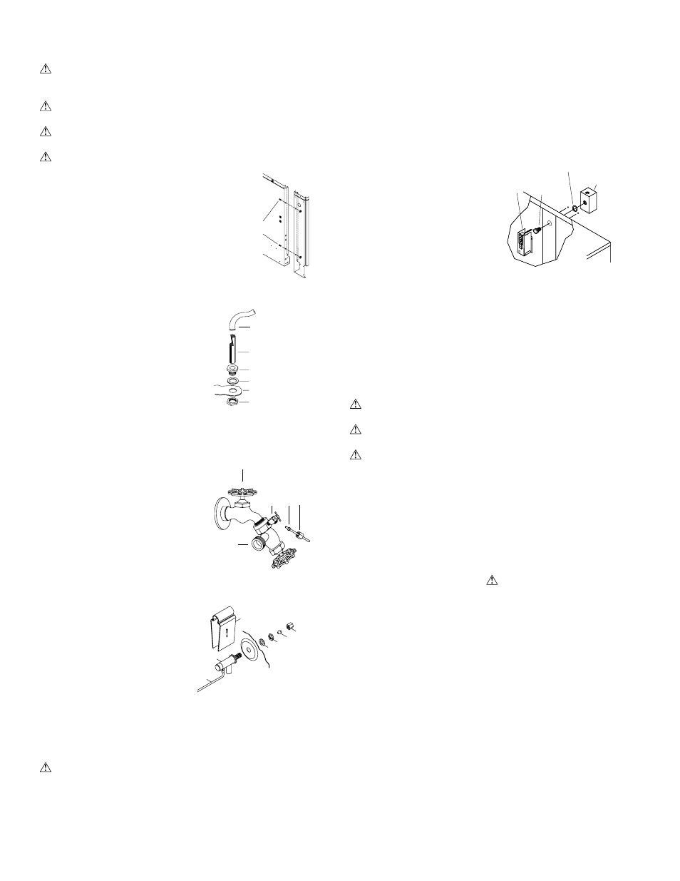 Cooler installation, Water connection, Thermostat installation | Electrical installation, Amperage draw and belt tension | Essick Air AS1C5112 User Manual | Page 2 / 16