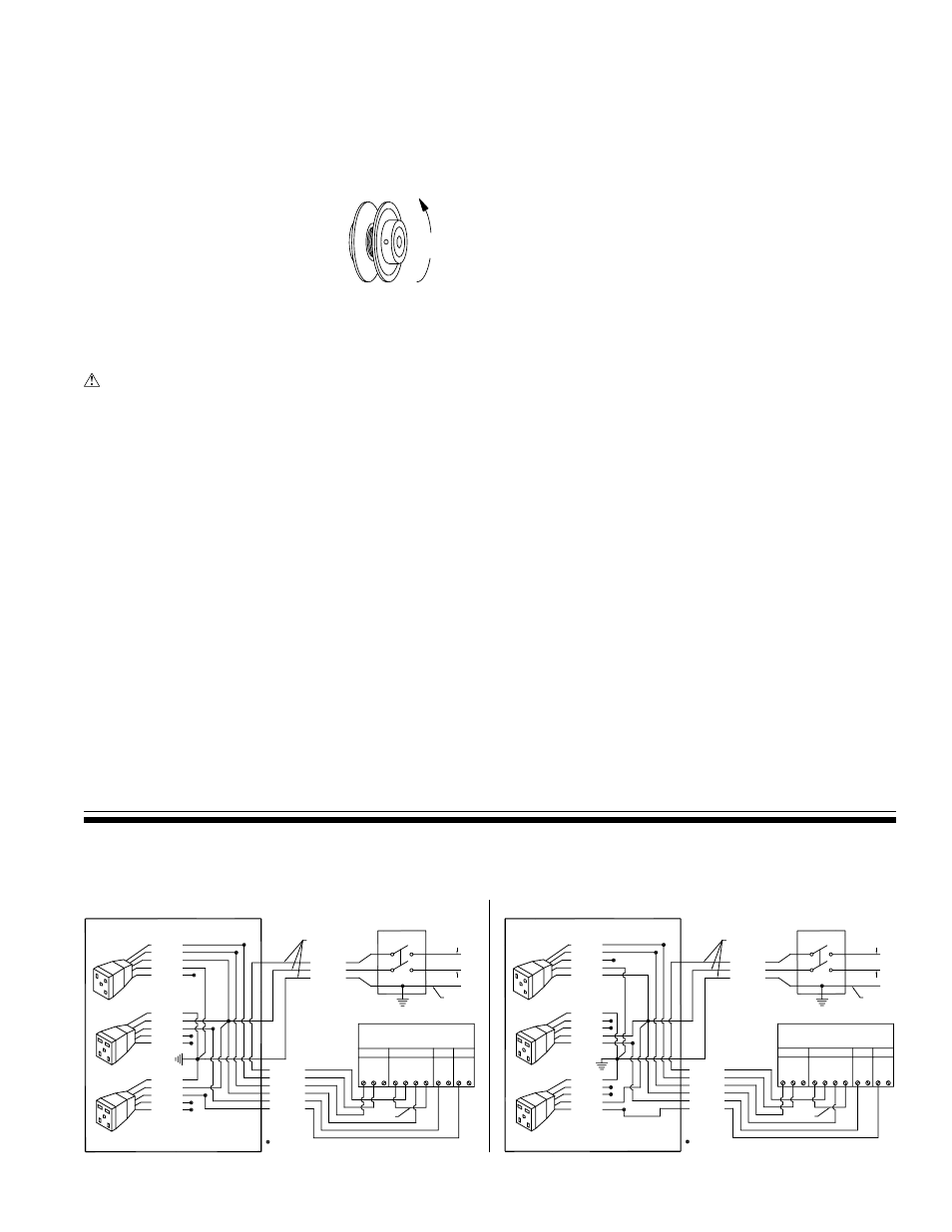 Wiring diagrams thermostat operation, Ventilation operation (fan mode), Time delay operation (timer mode) | Automatic operation (cool mode), Caution, Fig. 6 | Essick Air AS1C5112 User Manual | Page 3 / 16