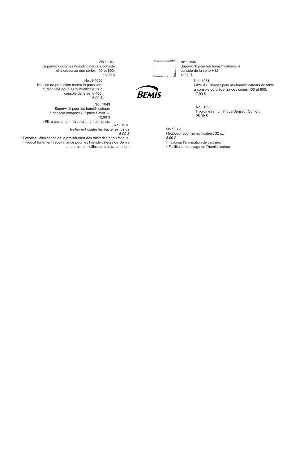 Essick Air 696 100 User Manual | Page 41 / 45