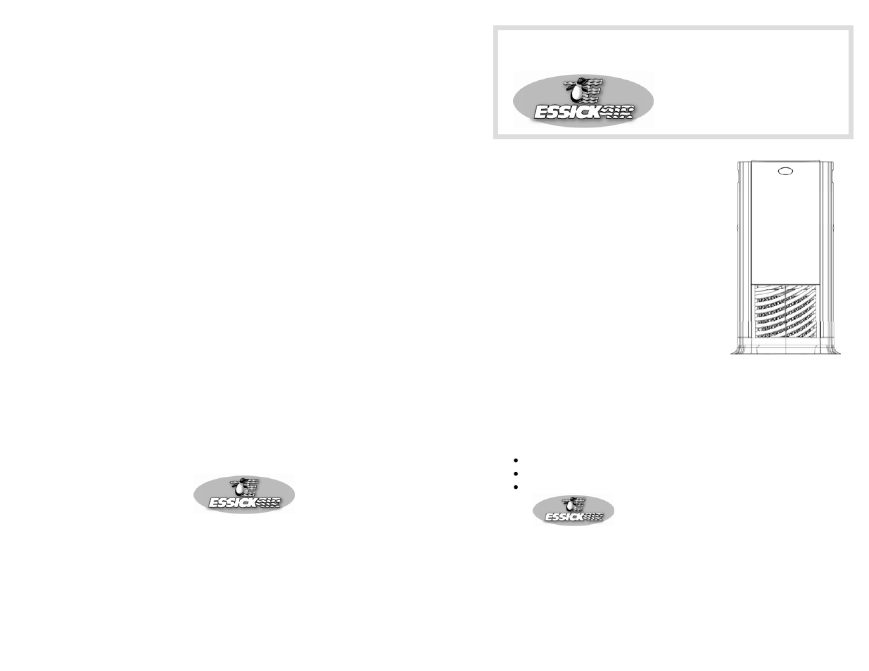 Essick Air d46720 User Manual | 10 pages