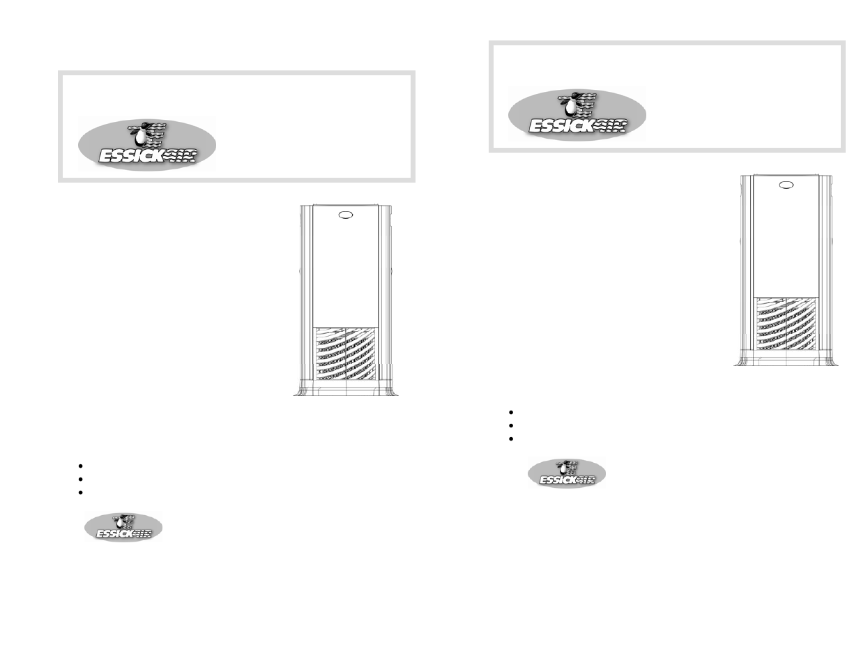 Guides d’utilisation & d’entretien du propriétaire, Manual de cuidados y uso del propietario, Modele | Modelo | Essick Air d46720 User Manual | Page 7 / 10