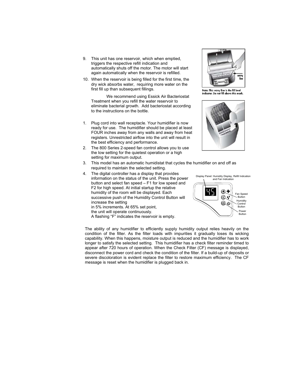 Essick Air 821 000 User Manual | Page 4 / 19