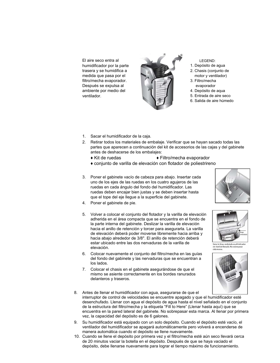 Essick Air 821 000 User Manual | Page 9 / 19