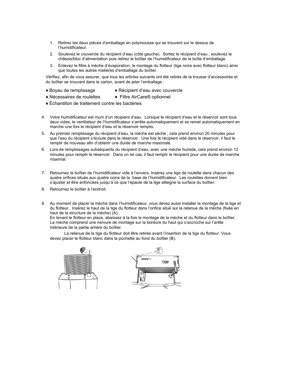 Essick Air H12 Series User Manual | Page 16 / 19