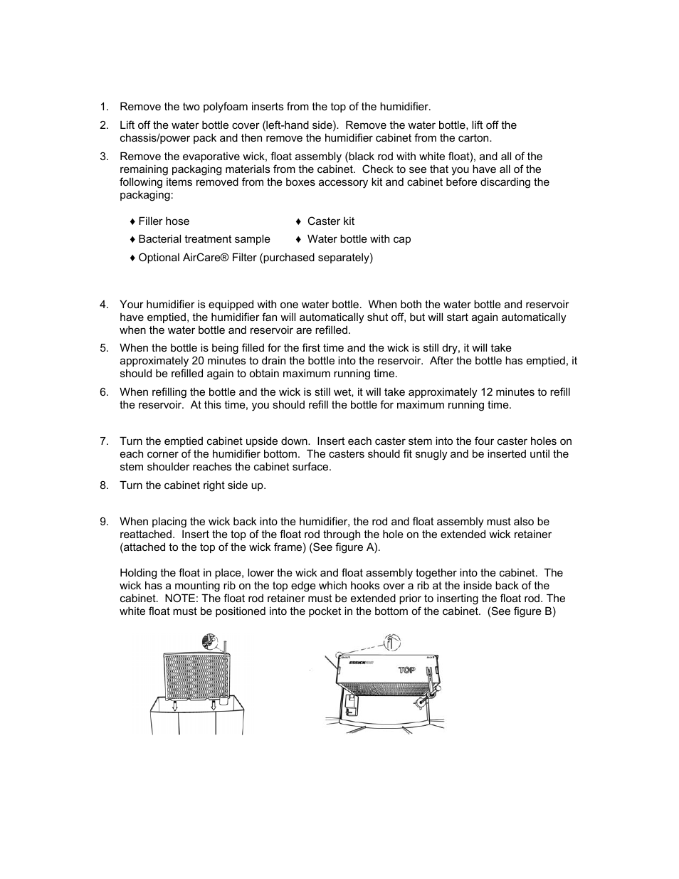Essick Air H12 Series User Manual | Page 3 / 19