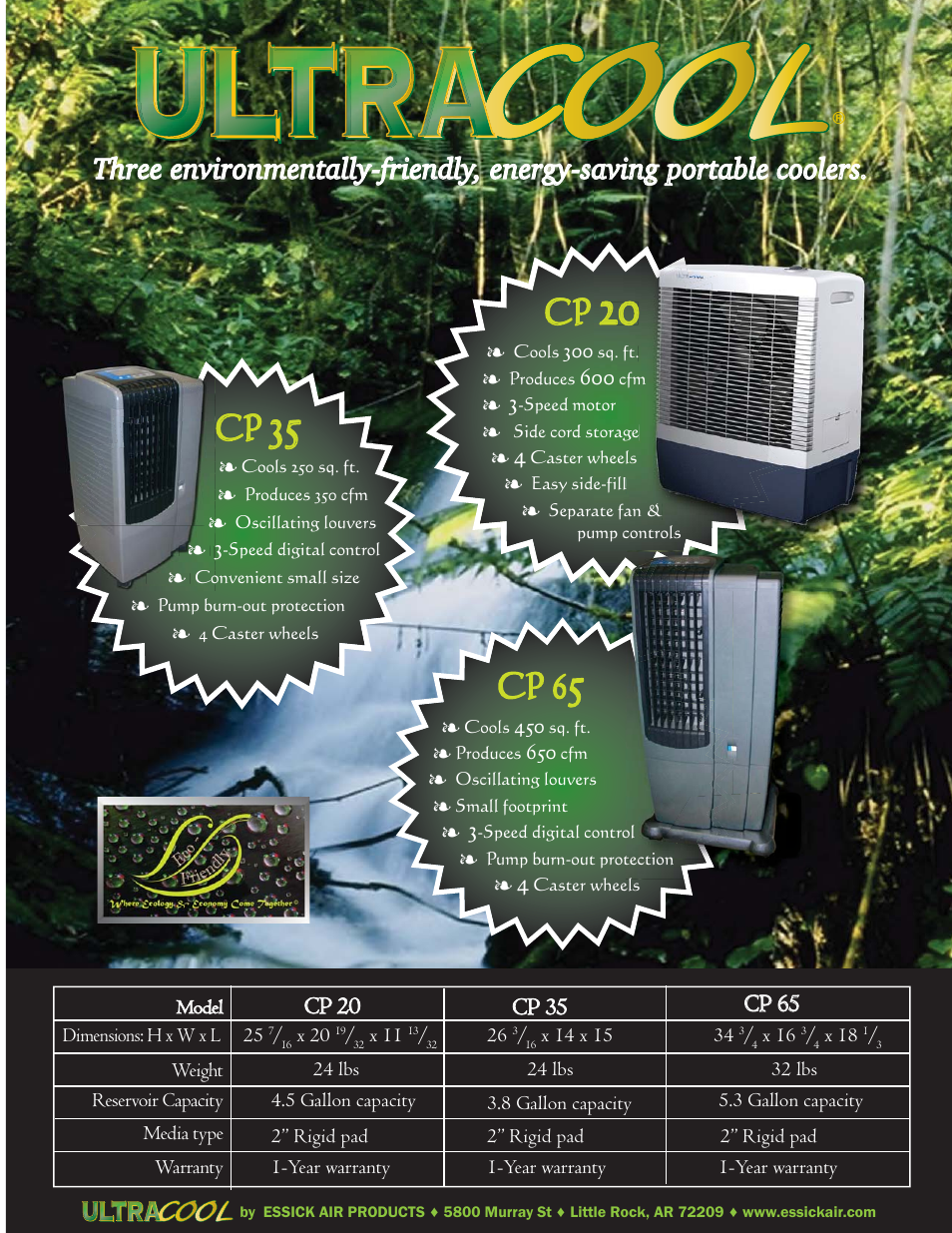 Essick Air CP20 User Manual | 1 page