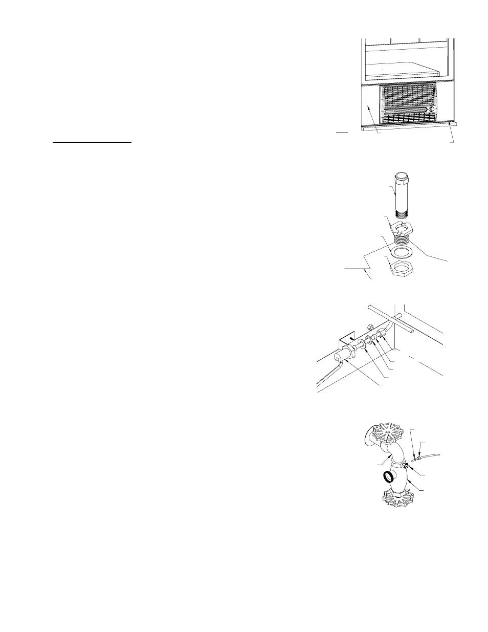 Install overflow and drain, Float valve installation, Water line connection | Adjusting water level and float valve, Start up | Essick Air N30W User Manual | Page 3 / 6