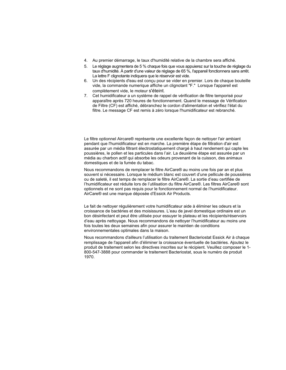 Essick Air 4D7 800 User Manual | Page 17 / 19