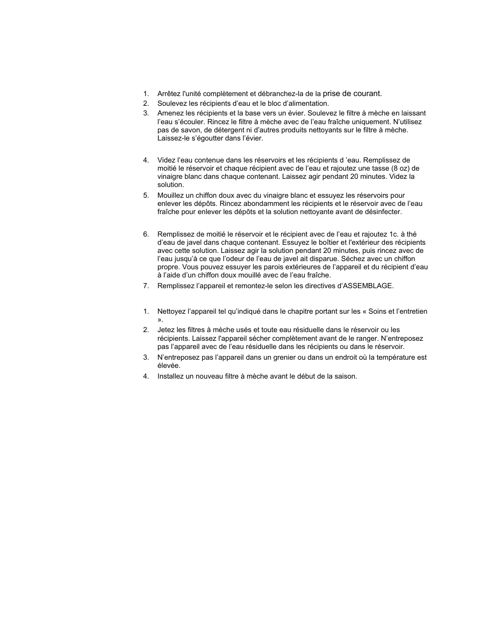 Essick Air 4D7 800 User Manual | Page 18 / 19