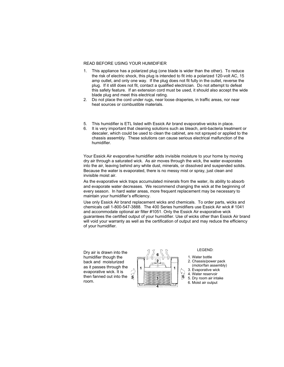 Important safeguards | Essick Air 4D7 800 User Manual | Page 2 / 19