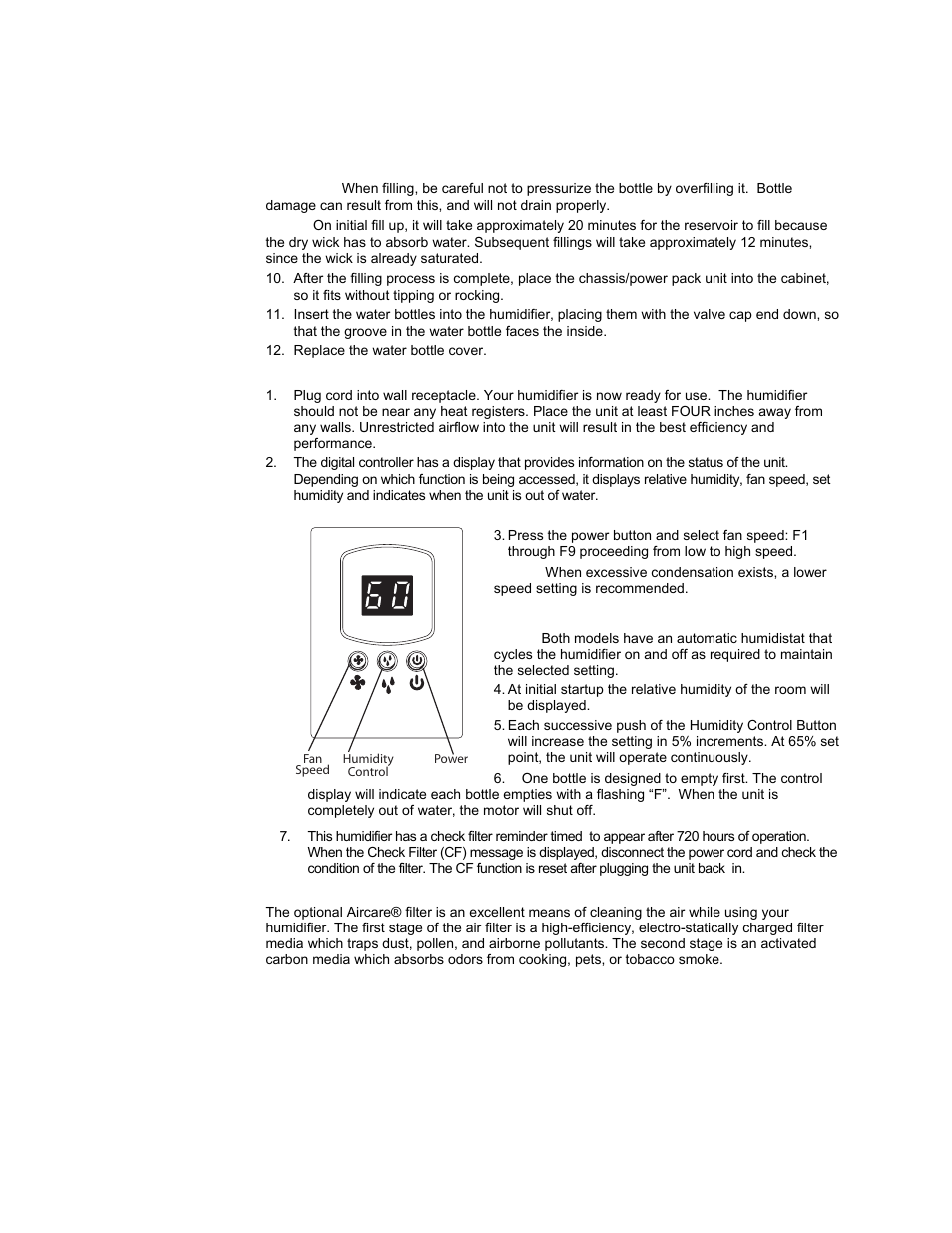 Essick Air 4D7 800 User Manual | Page 4 / 19