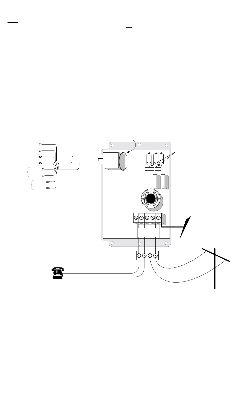 Installation connections | Elk Products ELK-951 User Manual | Page 2 / 2