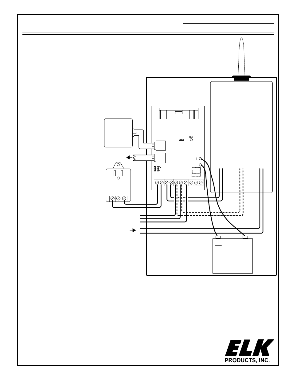 Elk Products ELK-981 User Manual | 2 pages