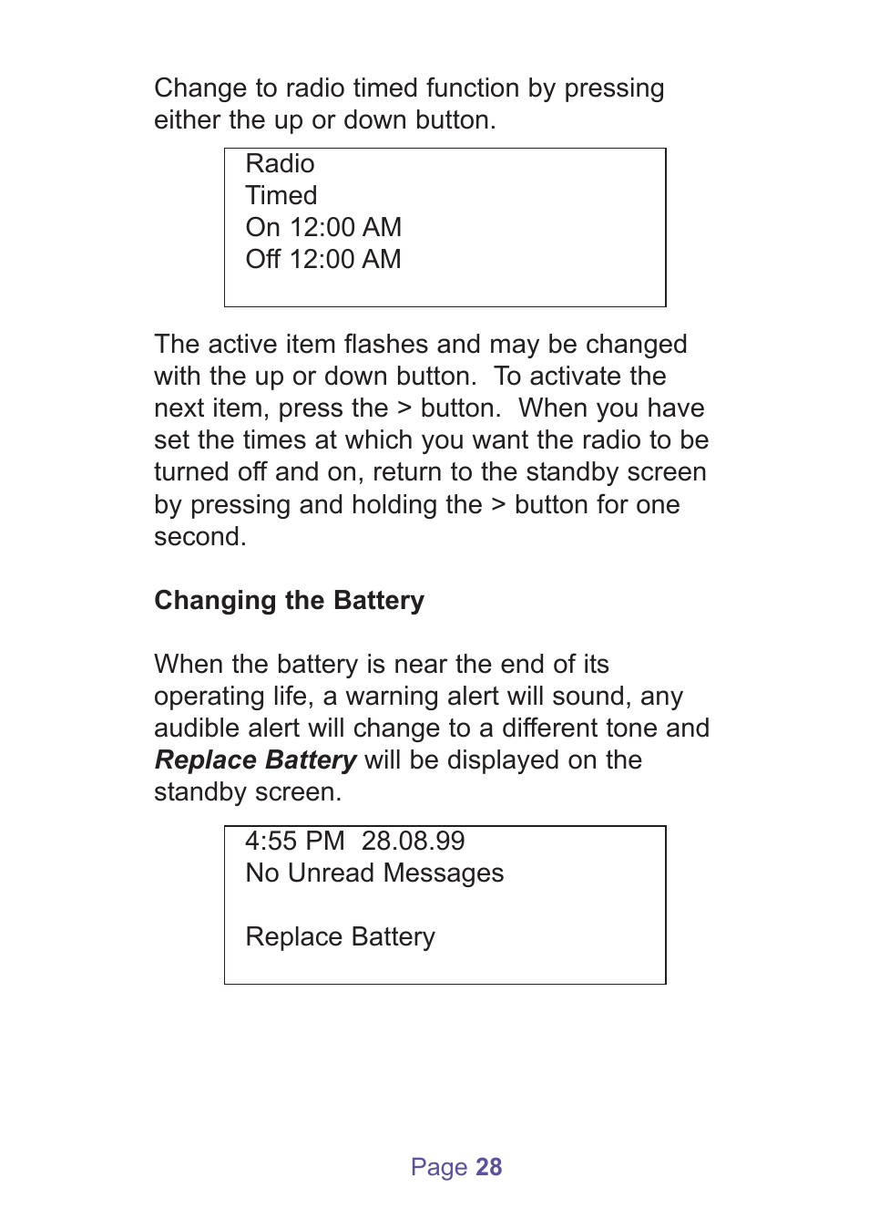 Energizer HS80CV User Manual | Page 30 / 31