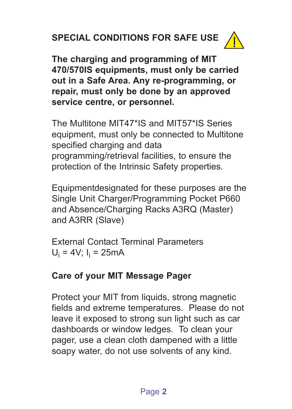 Energizer HS80CV User Manual | Page 4 / 31