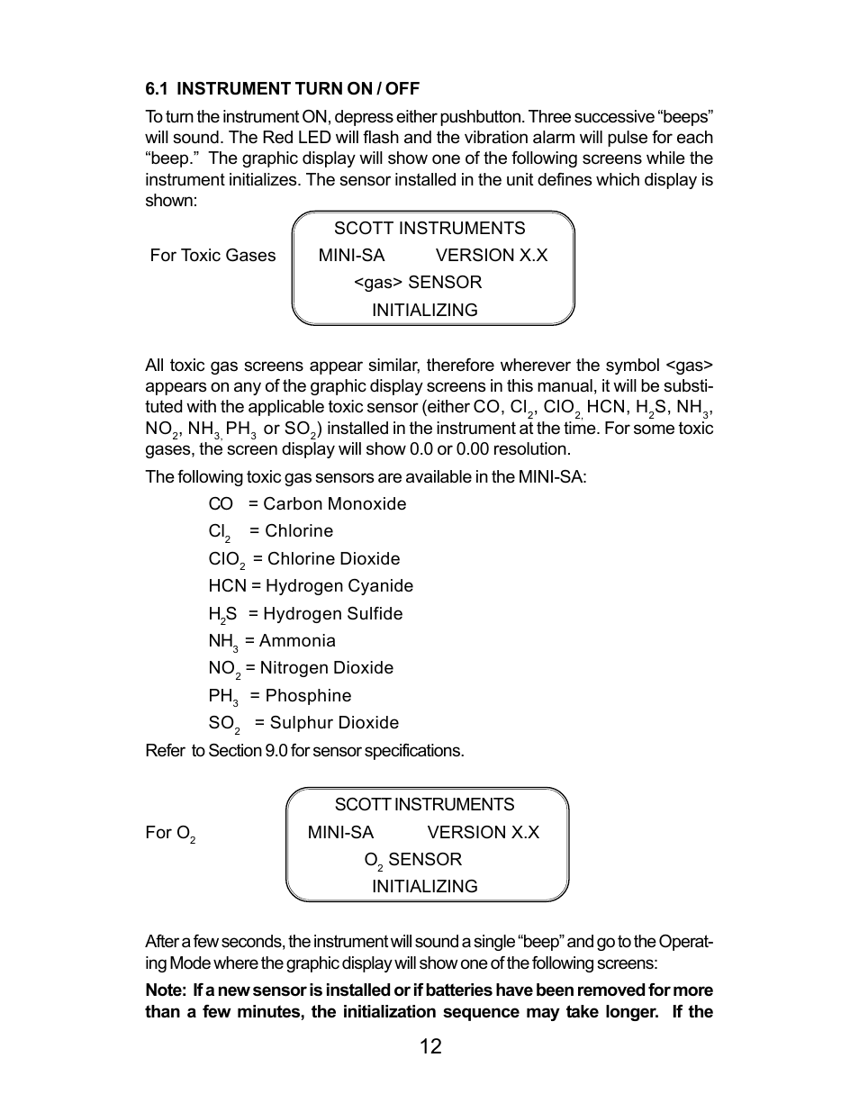 Energizer PORTABLE GAS DETECTION INSTRUMENT User Manual | Page 12 / 50