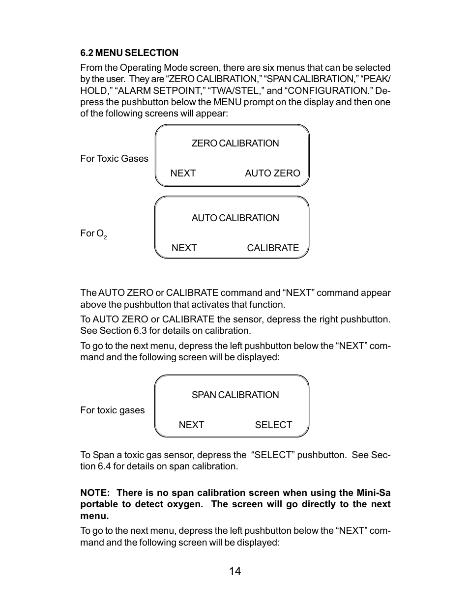 Energizer PORTABLE GAS DETECTION INSTRUMENT User Manual | Page 14 / 50